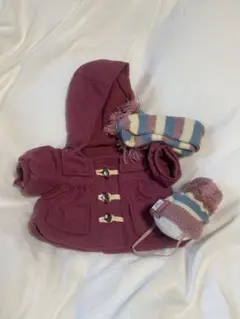 シェリーメイ コスチュー厶 コート マフラー ニット帽