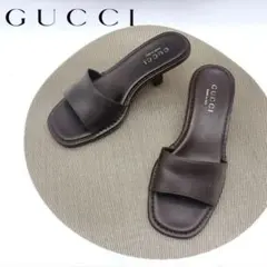 GUCCI ブラウンレザー ミュール Men's mule with Horsebit in dark brown leather | GUCCI® US