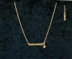 ANNA SUI ネックレス　ロゴ　星　ショートネックレス　アナスイ　未使用