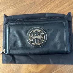 Tory Burch ブラックレザー 長財布