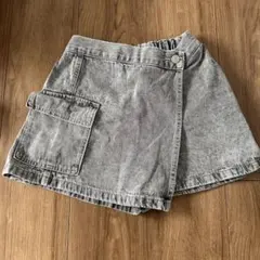 GU デニムグレー スカート M(150)