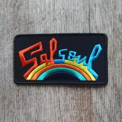 SAL SOUL RECORDS ワッペン BLACK PATCH