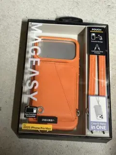 新品未使用　MagEasy iPhone17 ProMax用　手帳型ケース