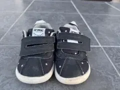 IFME 黒 星柄 スニーカー 13.5cm