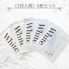 【3月入荷】 ナチュラルショップ ホワイトバブルマスク 5枚セット