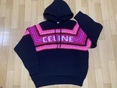 【新品未使用品】CELINE フード付き　ニットセーター　Lサイズのサムネイル