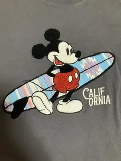 ANTIBAL ディズニー　コラボ　ミッキーマウス サーフボード Tシャツ Lのサムネイル