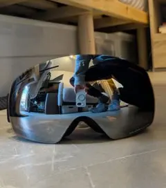 DEES ゴーグル スノボ　スキーゴーグル　フレームレス　シルバー