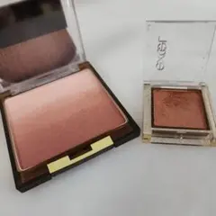 excel チーク アイシャドウ　セット ベイクドシナモン　ナツメグ