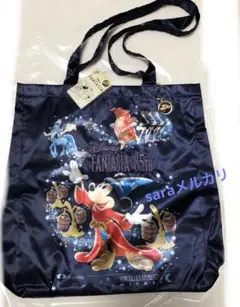 ファンタジア トートバッグ チャーム付 Disney FANTASIA 85TH