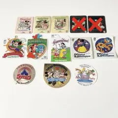 東京ディズニーランド レトロステッカー 12枚セット