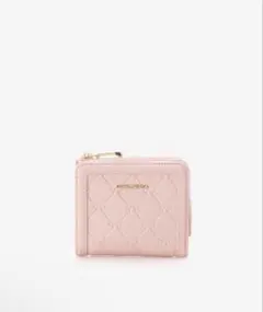 SAMANTHAVEGA スタンピングリボン折財布 ピンクのサムネイル