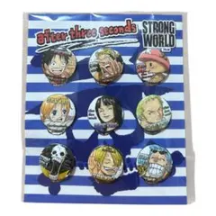 ワンピース STRONG WORLD ピンバッジセット