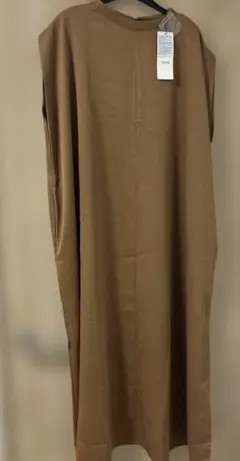 ブラウン ロングワンピース Fサイズ　YEVS