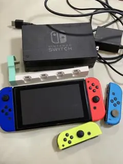 Nintendo Switch 本体 赤/青/緑/黄　あつ森