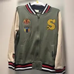 StmamCHOCOLA キッズ スタジャン 130cm カーキ