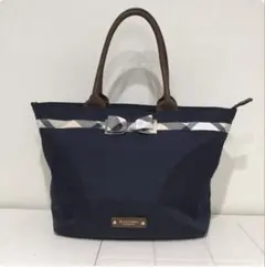バーバリー ブルーレーベルクレストブリッジ トートバッグ ショルダー ブルベ