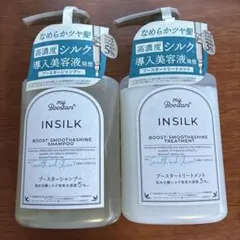 マイブースターズ インシルク　シャンプー&トリートメント　本体ボトルセットのサムネイル