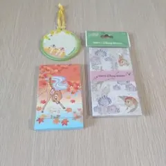 東京ディズニーリゾート メモ用紙 3点セット