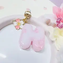 再販△】レジン ヘアゴム ブローチ 花モチーフと猫ちゃん オレンジ◡̈