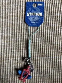 【新品未開封】2006年当時物 USJ スパイダーマン ストラップ 根付のサムネイル