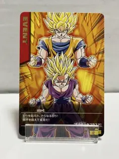 ドラゴンボールデータカードダス 激怒 孫悟空 孫悟飯