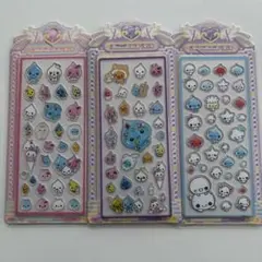 しずくちゃん あわわちゃん アクリルシール3枚セット