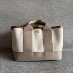 Breath TOPKAPI スコッチグレイン ネオレザー ミニ トートバッグ