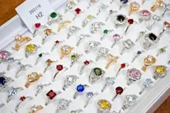 [15]キュービックジルコニア 指輪 100点 CZ Ne12-260116H2