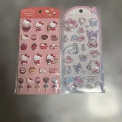 サンリオ マシュマロシール 2種セット