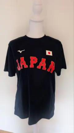 日本代表　BALL LINE バスケットボール Tシャツ 2XL ブラック　国旗 日本代表 BALL LINE バスケットボール Tシャツ 2XL ブラック 国旗