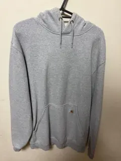 Carhartt グレー フード付きパーカー