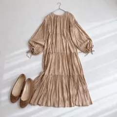 美品.定価3万☆カーサフライン カシュクールワンピース ヘムライン