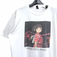 千と千尋の神隠し Tシャツ 白 ANVIL スタジオジブリ A3