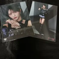 イコラブ　野口衣織　生写真　ヨリ　黒衣装　セミコンプ