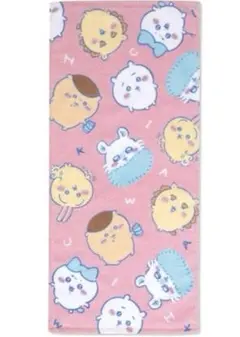 ちいかわ アベイル フェイスタオル 2枚組 ちいかわ ハチワレ うさぎ しまむら