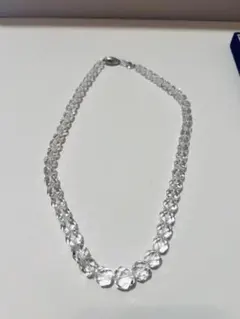 水晶ネックレス　ビンテージ