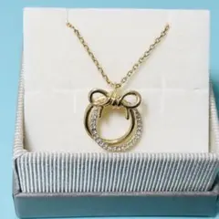 美品】kate spade ケイトスペード ネックレス サファイア - メルカリ