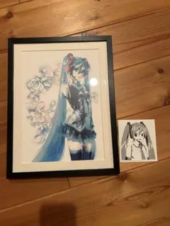 初音ミク 『オリジナル複製原画 Illustration by KEI』 - メルカリ