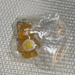 ケアベア クリアマスコットチャーム2 めじるしアクセサリー オレンジ