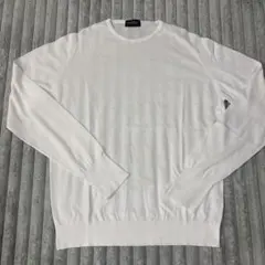 JOHN SMEDLEY クルーネックニット ホワイトのサムネイル