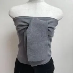 DIANTÉ TIE FRONT BARETOP グレー