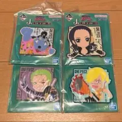 ワンピース キャラクター バッジ 4個セット