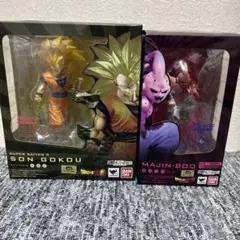 ドラゴンボール フィギュア スーパーサイヤ人3孫悟空と魔人ブウ