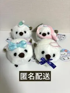 ふくふく シマエナガ 冬の装い マスコット コンプリート 全4種のサムネイル