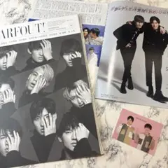 SnowMan 切り抜き 厚紙カード セット