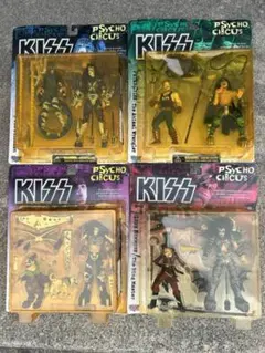 KISS PSYCHO-CIRCUS アクションフィギュア4体セット - メルカリ