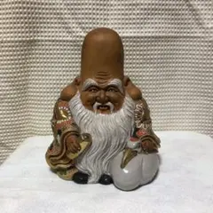 福禄寿　七福神　九谷焼　置物　骨董　金彩 Yahoo!オークション -「九谷 福禄寿」の落札相場・落札価格