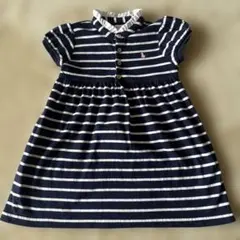 Ralph Lauren ボーダー ワンピース 24M 90cm