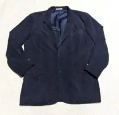 ✨大人気✨ Papas パパス　テーラードジャケットカシミア100% 紺XL 美品 Papas パパス シルク カシミア混 テーラードジャケット XLサイズ